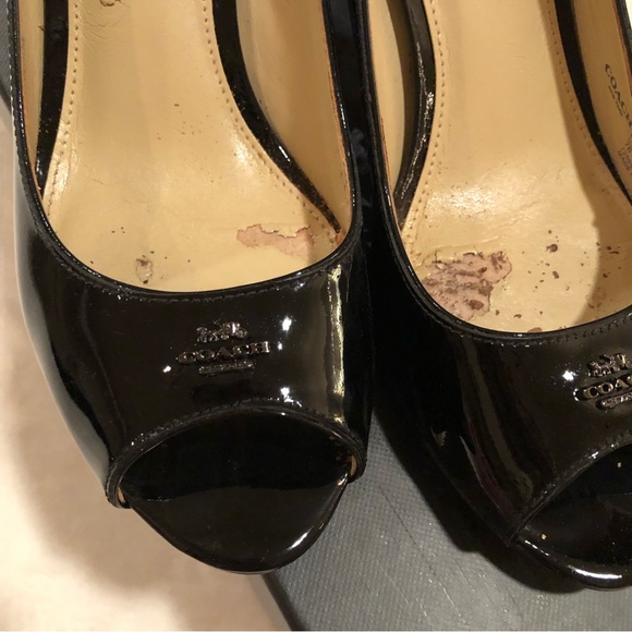 Coach Delilah Patent Leather Shoes - Picture 12 of 16